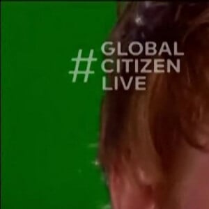 Ed Sheeran - Les personnalités se mobilisent pour la planète et contre la pauvreté en participant au concert "Global Citizen Live" dans différentes villes du monde. Le 26 septembre 2021. 