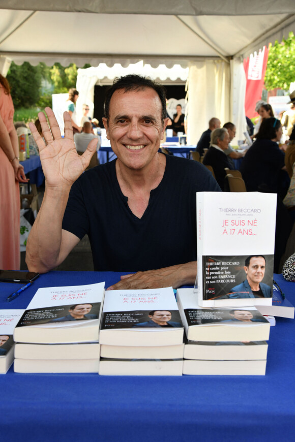 Thierry Beccaro - 23ème édition du festival du livre de Nice le 2 juin 2018. © Bruno Bebert/Bestimage