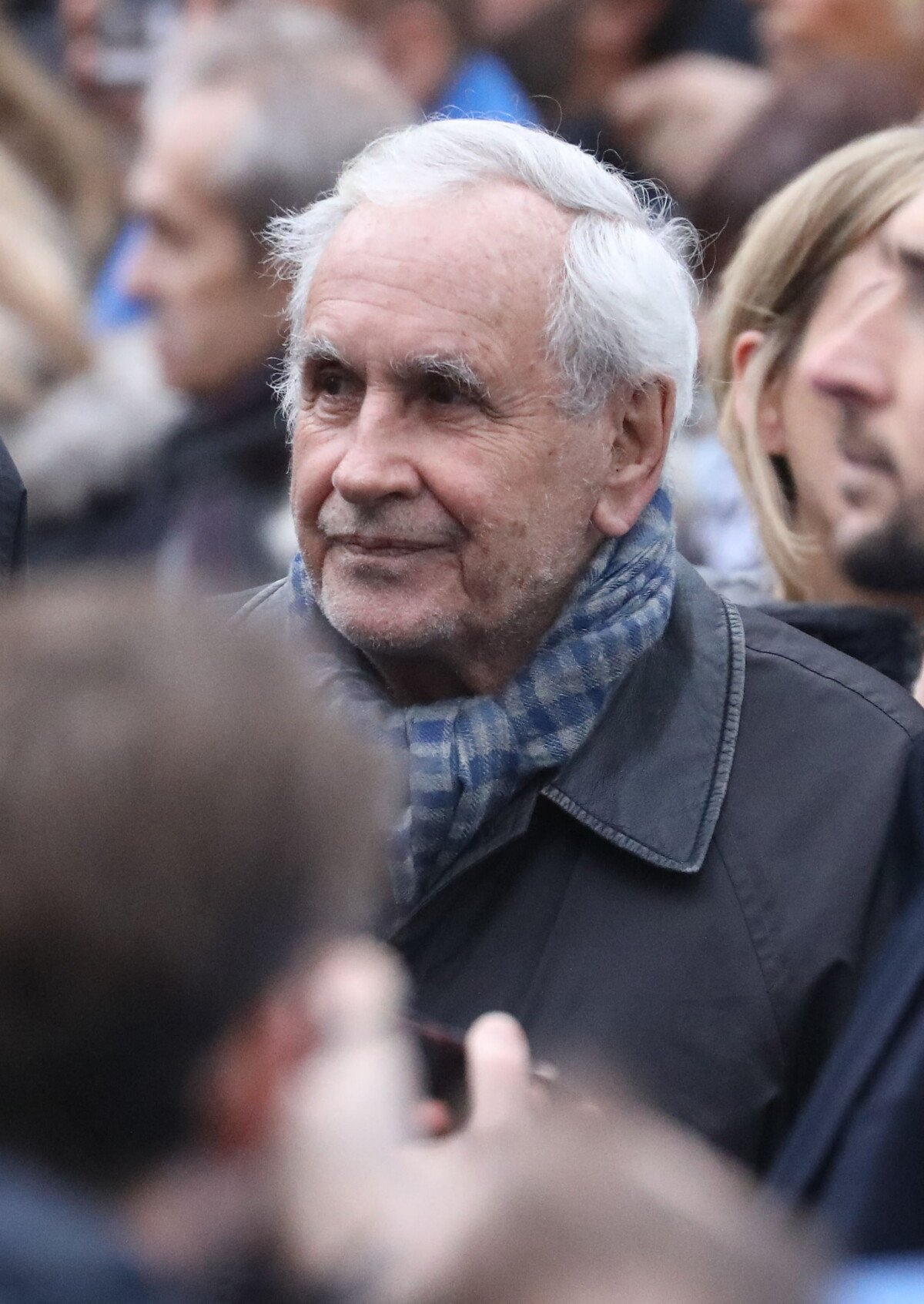 Photo Patrice Laffont Arrivées aux obsèques de Michou en l'église