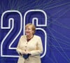 La Chancelière allemande, Angela Merkel - Les leaders mondiaux se réunissent à la conférence sur le climat, Cop26 à Glasgow (1er - 12 novembre 2021). Le 1er novembre 2021.