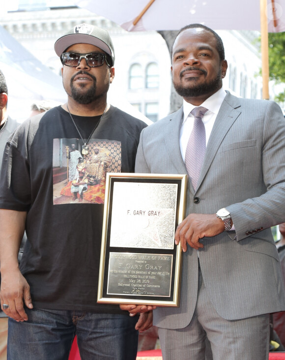 Ice Cube, F. Gary Gray - F. Gary Gray reçoit son étoile sur le Walk of Fame à Los Angeles, le 28 mai 2019.