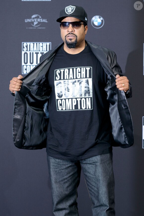 Ice Cube à l'avant-première du film "Straight Outta Compton" à Berlin, le 18 août 2015.