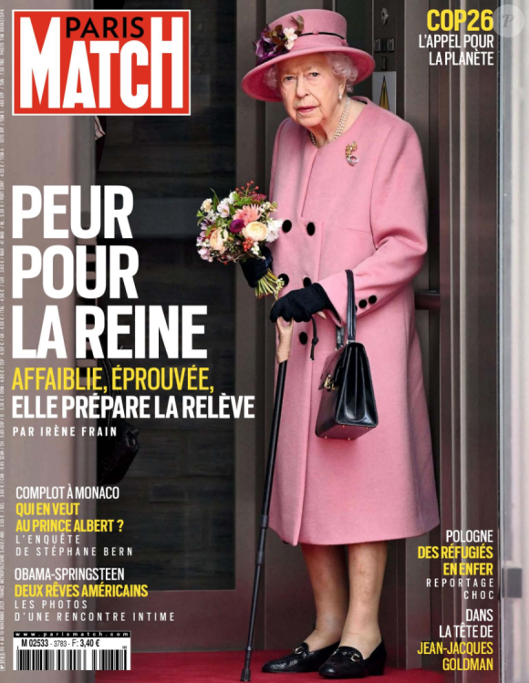 Une de "Paris Match". Novembre 2021.