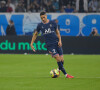 Achraf Hakimi - Match Ligue 1 Uber Eats "OM - PSG (0-0)" au stade Orange Vélodrome à Marseille, le 24 octobre 2021.