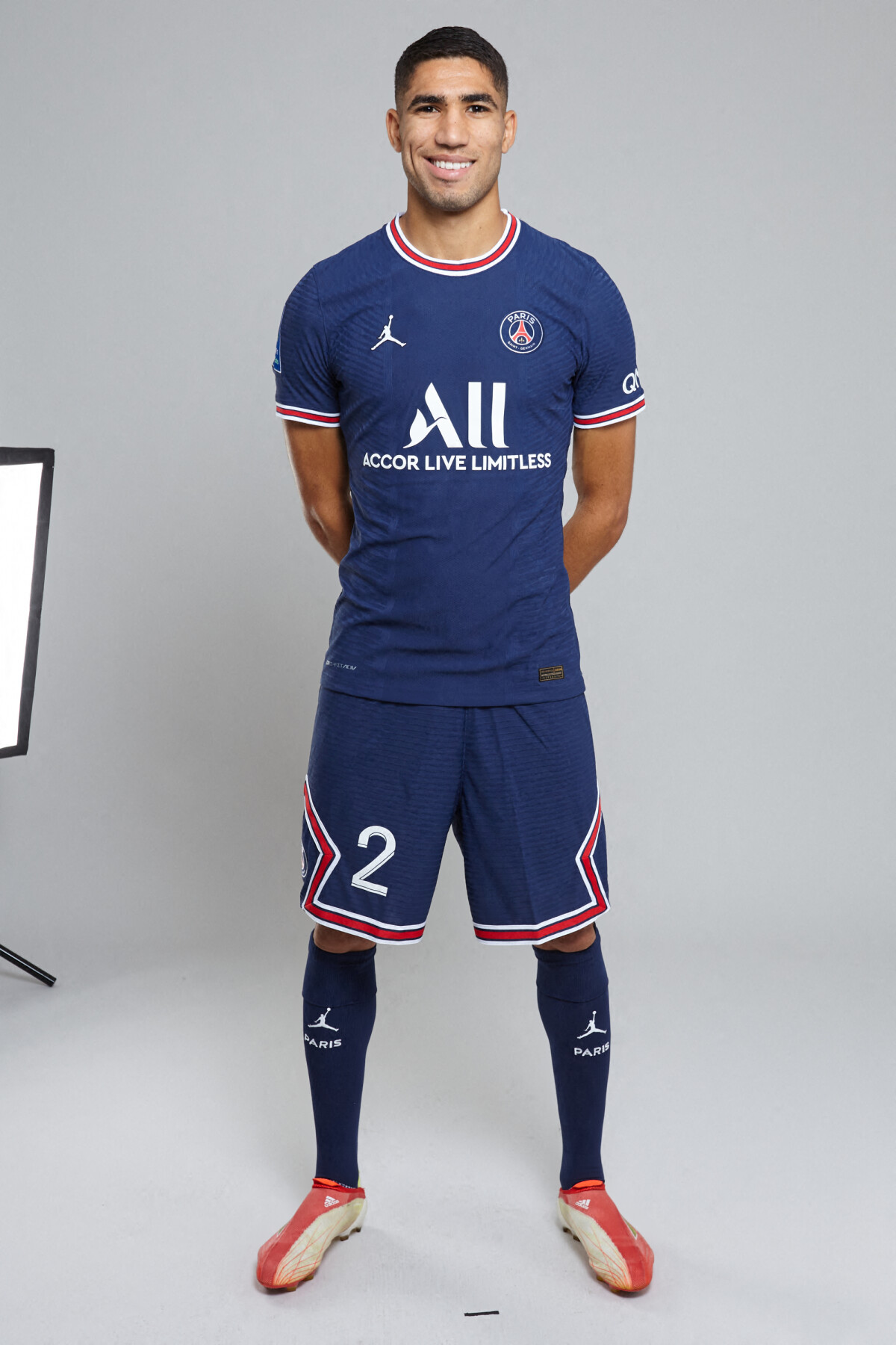 Flocage PSG Hakimi 2021/2022 – Third LDC Blanc – Neuf Officiel Footpress