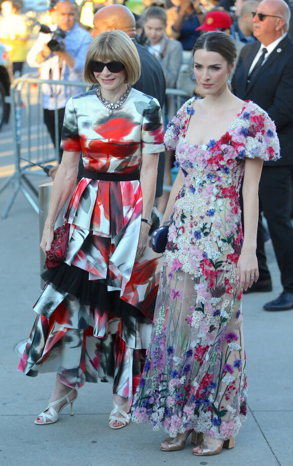 Anna Wintour et sa fille Bee Shaffer - Arrivée des célébrités à la soirée CFDA Fashion Awards à New York, le 3 juin 2019.