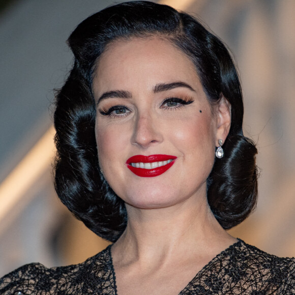 Dita von Teese - People à la soirée d'inauguration de la "Villa Remus" à Palma de Majorque. Le 4 août 2021