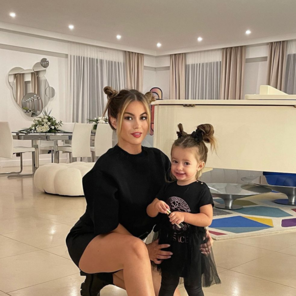 Carla Moreau et sa fille Ruby - Instagram