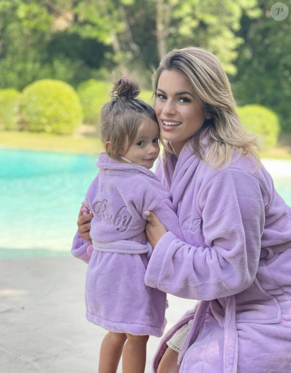 Carla Moreau et sa fille Ruby - Instagram