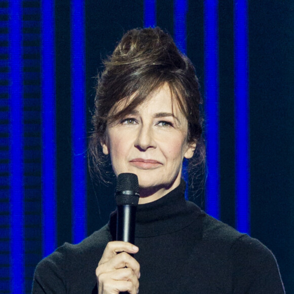 Valérie Lemercier - À l'occasion des 40 ans de carrière de Jean-Paul Gaultier et de sa revue spectacle " Fashion Freak Show " aux Folies Bergère, le 9 octobre 2018 © Pierre Perusseau / Bestimage 
