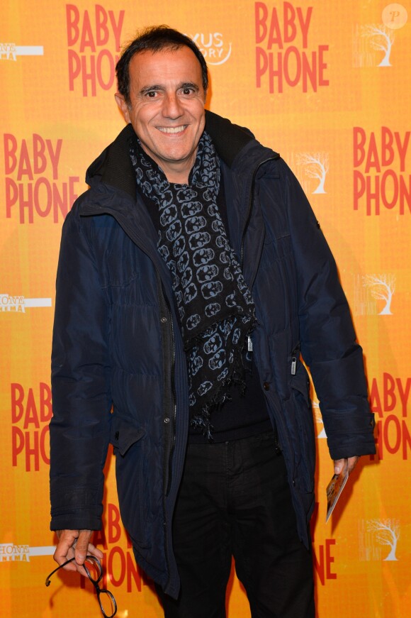 Thierry Beccaro - Avant-première du film "Baby Phone" au Cinéma UGC Normandie à Paris le 20 février 2017. © Coadic Guirec/Bestimage