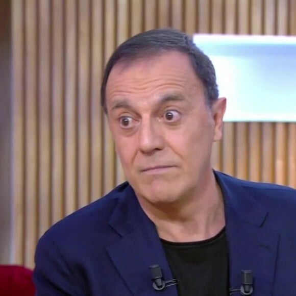 Thieery Beccaro dans l'émission d'Anne-Elisabeth Lemoine, sur France 5.