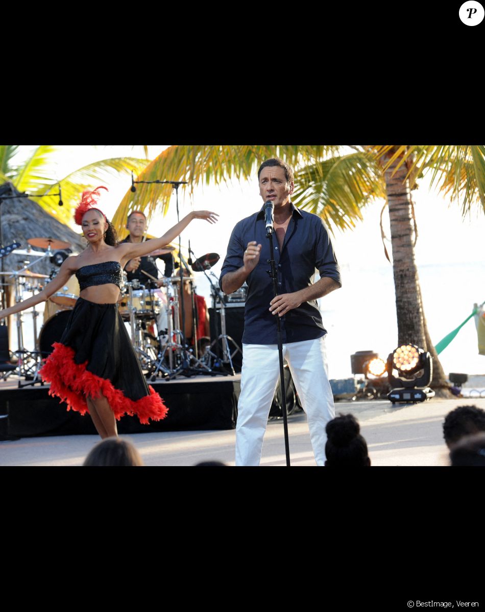 Exclusif - Dany Brillant - Jour 1 - Enregistrement de l'émission "Tous en Martinique, coeur d'Outremer" au Club Med Les Boucaniers, qui sera diffusée le 11 novembre à 21h05 sur France 3. Le 28 mai 2021 © Veeren / Bestimage