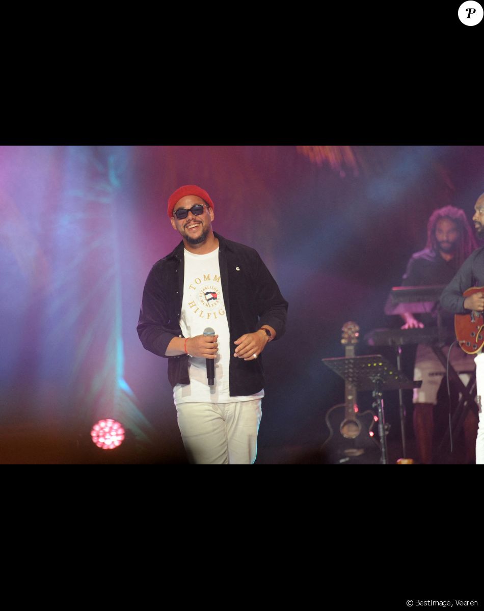 Exclusif - Ben l'Oncle Soul - Jour 1 - Enregistrement de l'émission "Tous en Martinique, coeur d'Outremer" au Club Med Les Boucaniers, qui sera diffusée le 11 novembre à 21h05 sur France 3. Le 28 mai 2021 © Veeren / Bestimage