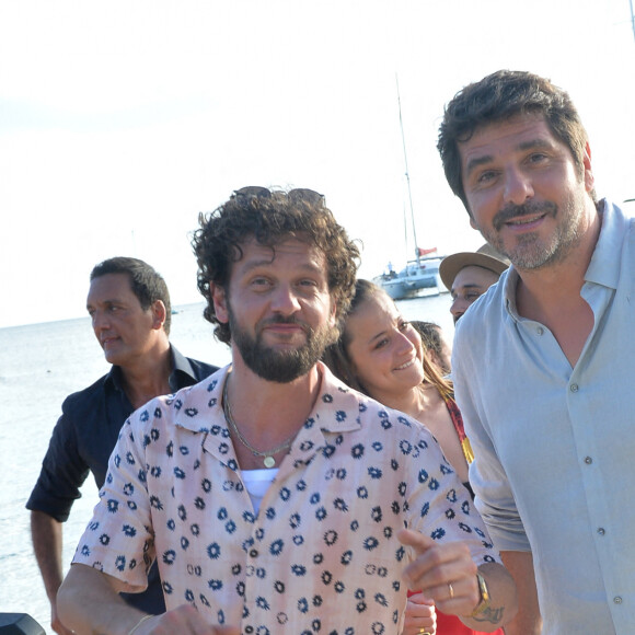 Exclusif - Claudio Capéo et Patrick Fiori - Jour 2 - Enregistrement de l'émission "Tous en Martinique, coeur d'Outremer" au Club Med Les Boucaniers, qui sera diffusée le 11 novembre à 21h05 sur France 3. Le 29 mai 2021 © Veeren / Bestimage