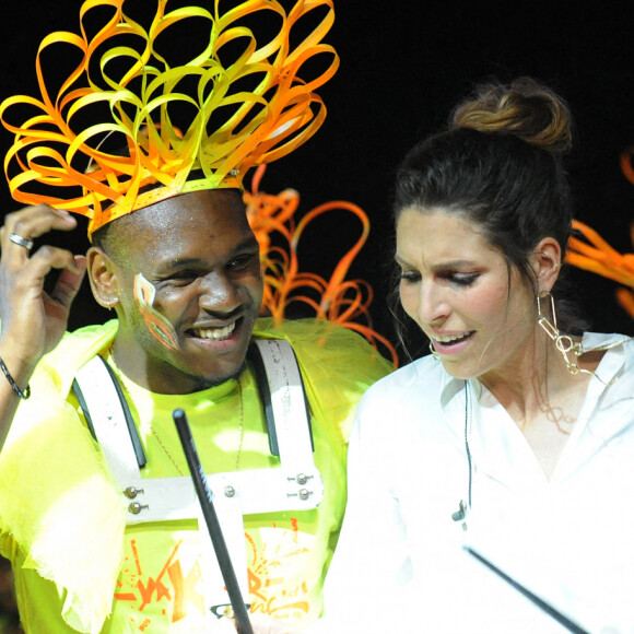 Exclusif - Laury Thilleman - Jour 2 - Enregistrement de l'émission "Tous en Martinique, coeur d'Outremer" au Club Med Les Boucaniers, qui sera diffusée le 11 novembre à 21h05 sur France 3. Le 29 mai 2021 © Veeren / Bestimage