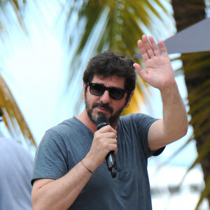 Exclusif - Patrick Fiori - Jour 2 - Répétitions - Enregistrement de l'émission "Tous en Martinique, coeur d'Outremer" au Club Med Les Boucaniers, qui sera diffusée le 11 novembre à 21h05 sur France 3. Le 29 mai 2021 © Veeren / Bestimage