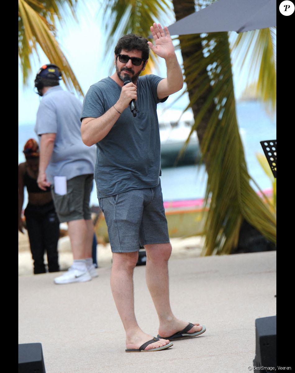 Exclusif - Patrick Fiori - Jour 2 - Répétitions - Enregistrement de l'émission "Tous en Martinique, coeur d'Outremer" au Club Med Les Boucaniers, qui sera diffusée le 11 novembre à 21h05 sur France 3. Le 29 mai 2021 © Veeren / Bestimage