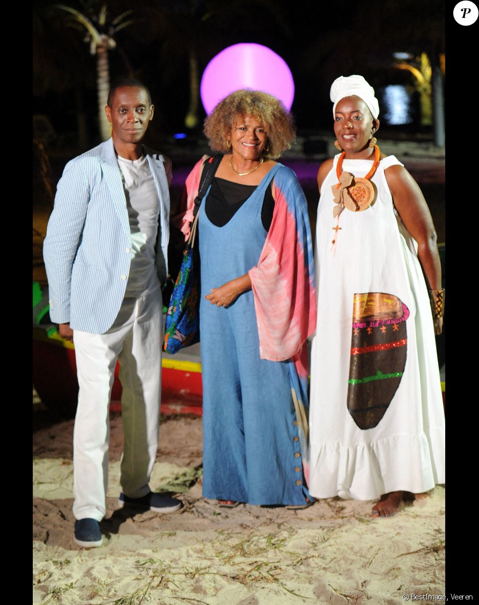Exclusif - Claudy Siar, Jocelyne Béroard (Kassav') et Stella Gonis - Jour 1 - Backstage - Enregistrement de l'émission "Tous en Martinique, coeur d'Outremer" au Club Med Les Boucaniers, qui sera diffusée le 11 novembre à 21h05 sur France 3. Le 28 mai 2021 © Veeren / Bestimage