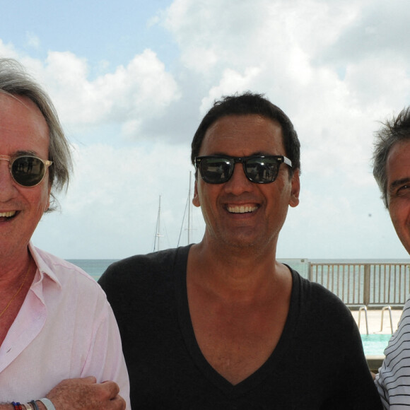 Exclusif - Philippe Lavil, Dany Brillant et Julien Clerc - Jour 2 - Backstage - Enregistrement de l'émission "Tous en Martinique, coeur d'Outremer" au Club Med Les Boucaniers, qui sera diffusée le 11 novembre à 21h05 sur France 3. Le 29 mai 2021 © Veeren / Bestimage