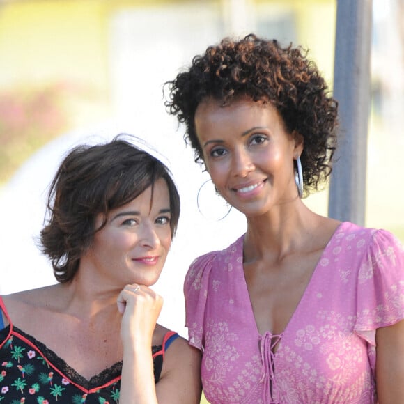 Exclusif - Béatrice de La Boulaye, Sonia Rolland - Jour 2 - Backstage - Enregistrement de l'émission "Tous en Martinique, coeur d'Outremer" au Club Med Les Boucaniers, qui sera diffusée le 11 novembre à 21h05 sur France 3. Le 29 mai 2021 © Veeren / Bestimage