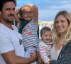 Clémentine Sarlat en famille sur Instagram. Le 24 août 2021.