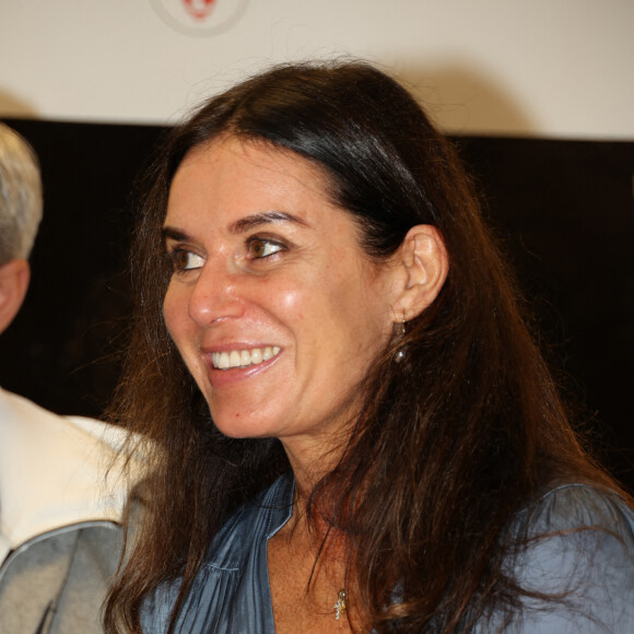 Exclusif - Alexandra Clerc, scénariste de la série "Engrenages" et 22ème membre du jury lors de la remise du prix du Quai des Orfèvres 2022 au nouveau siège de la police judiciaire à Paris (36 bastion) le 2 novembre 2022. @Didier Sabardin / Bestimage