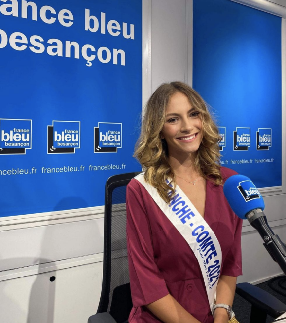 Miss France 2022 : qui est Julie Cretin, Miss Franche-Comté ?