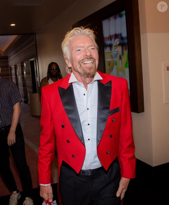 Sir Richard Branson inaugure les Virgin Hotels à Las Vegas. Pour l'occasion il a organisé l'évènement "Unstoppable Weekend Grand Opening Celebration" ! Las Vegas, le 11 juin 2021. 