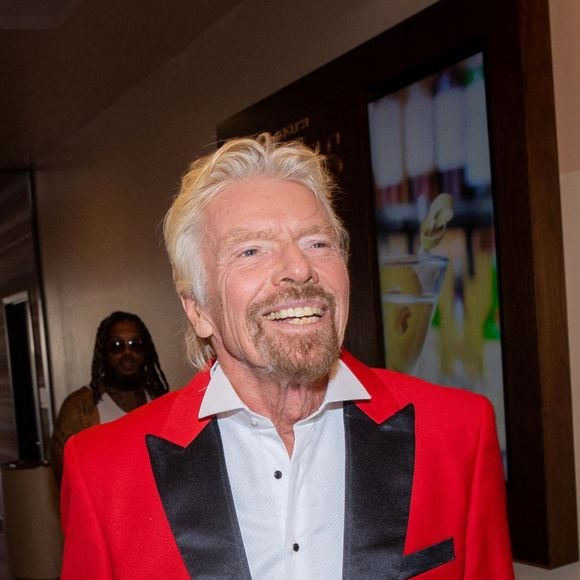 Sir Richard Branson inaugure les Virgin Hotels à Las Vegas. Pour l'occasion il a organisé l'évènement "Unstoppable Weekend Grand Opening Celebration" ! Las Vegas, le 11 juin 2021. 