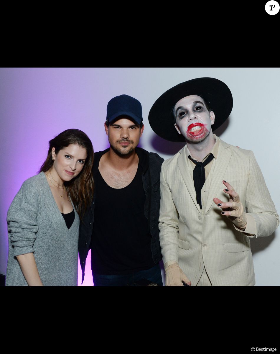 Anna Kendrick et Taylor Lautner - People à la soirée "Creep" au ROW DTLA à Los Angeles, le 5 octobre 2018.