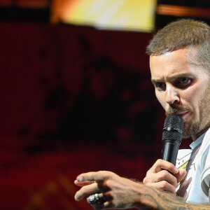 M Pokora en concert au Palais Nikaia à Nice dans le cadre de sa tournée Pyramide Tour le 15 novembre 2019. © Lionel Urman / Bestimage 