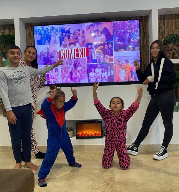 La famille Romero (Familles nombreuses, la vie en XXL) sur Instagram