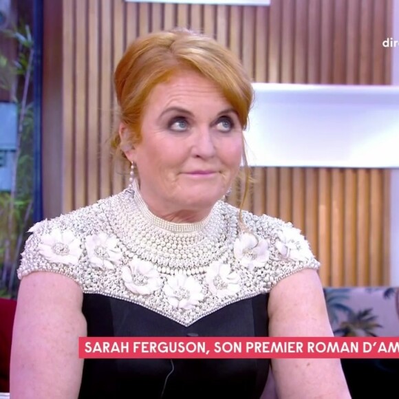 Sarah Ferguson était l'invitée d'Anne-Elisabeth Lemoine et son équipe dans "C à Vous".