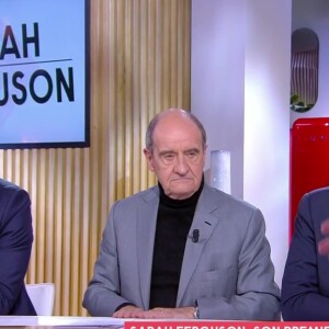 Sarah Ferguson a craqué pour les chroniqueurs de "C à Vous" Mohamed Bouhafsi, Pierre Lescure et Patrick Cohen.