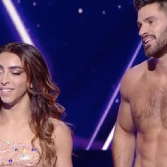 Bilal Hassani et Jordan Mouillerac lors de la demi-finale de "Danse avec les stars" - 19 novembre 2021, TF1