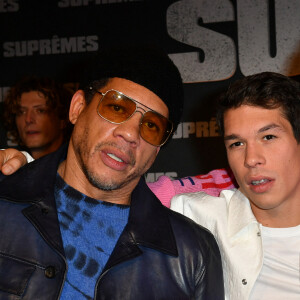 JoeyStarr (Didier Morville), Sandor Funtek, Théo Christine - Avant-première du film "Suprêmes" au Grand Rex à Paris le 17 novembre 2021.  © Veeren/Bestimage