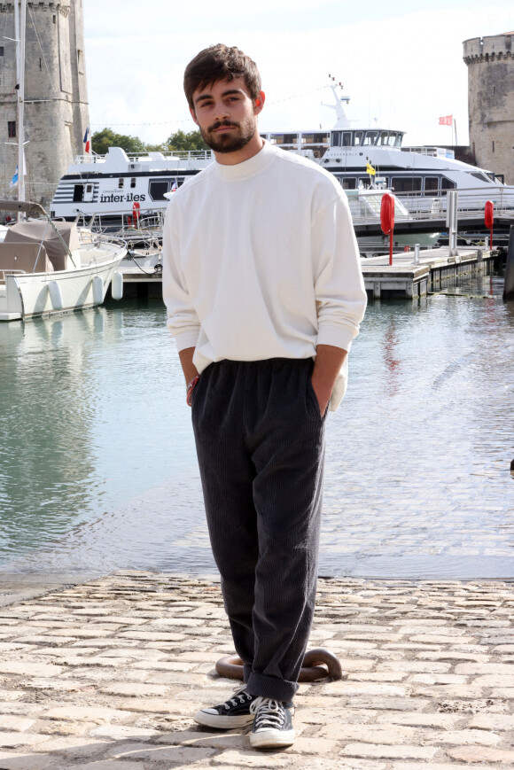 Clément Rémiens de "Ici tout commence" - Festival de la Fiction de La Rochelle. Le 18 septembre 2021 © Jean-Marc Lhomer / Bestimage