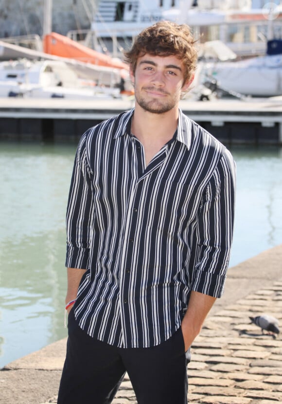 Clement Remiens - Photocall de la série "Pour Sarah" lors de la 21ème édition du Festival de la Fiction TV de la Rochelle . Le 13 septembre 2019 © Patrick Bernard / Bestimage