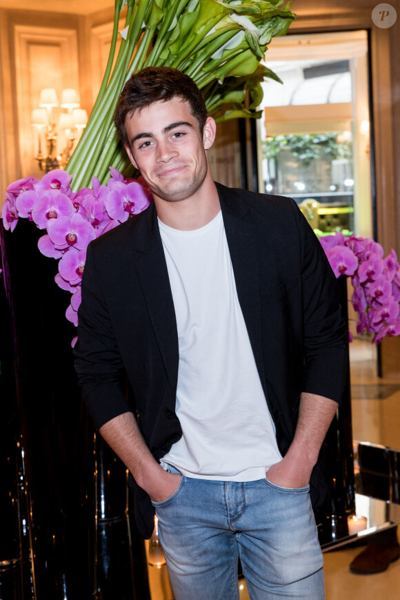 Exclusif - Clément Rémiens - Arrivées des people au dîner de la 9ème édition du "Global Gift Gala" d'E. Longoria à l'hôtel Four Seasons George V à Paris le 25 avril 2018. © Cyril Moreau/Bestimage 