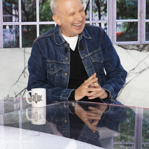 Exclusif - Jean-Paul Gaultier - Enregistrement de l'émission Clique diffusée en clair sur C+ samedi 9 octobre 2021 à 12h45, et présentée par M.Achour - Paris le 7/10/2021 - ©Jack Tribeca / Bestimage