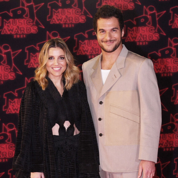 Amir et sa femme Lital lors de la 23ème édition des NRJ Music Awards 2021 au Palais des Festivals de Cannes. © Rachid Bellak/Bestimage 