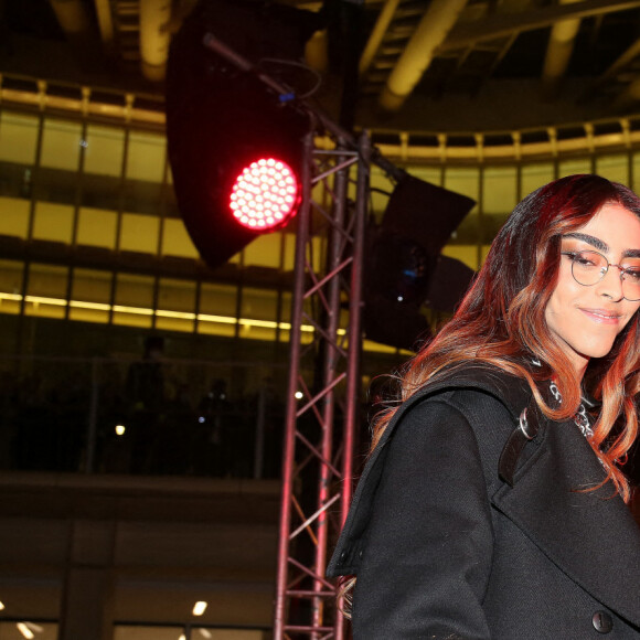 Exclusif - Bilal Hassani inaugure les illuminations de Noël du centre commercial Westfield Forum des Halles. Paris, le 20 novembre 2021. © Panoramic/Bestimage