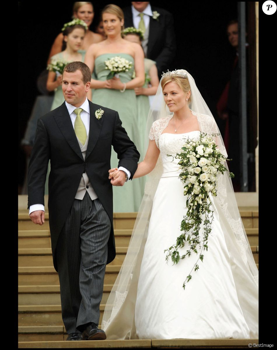 Mariage de Peter et Autumn Phillips à Windsor en 2008.
