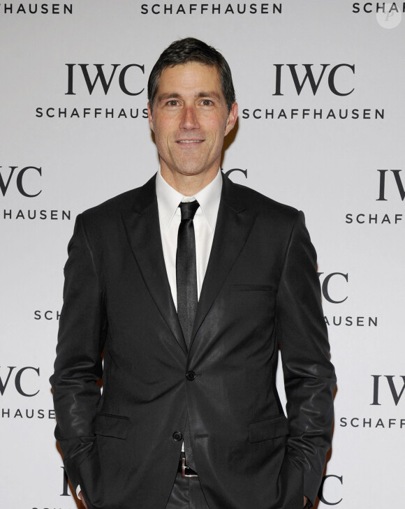 Matthew Fox - Soirée 'IWC Schaffhausen Race Night' à l'occasion du salon international de la Haute Horlogerie (SIHH) à Geneve en Suisse
