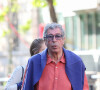 Patrick Balkany arrive au palais de justice de Paris pour entendre la décision de la cour d'appel concernant l'affaire de blanchiment aggravée contre lui et sa femme Isabelle le 27 mai 2020. 