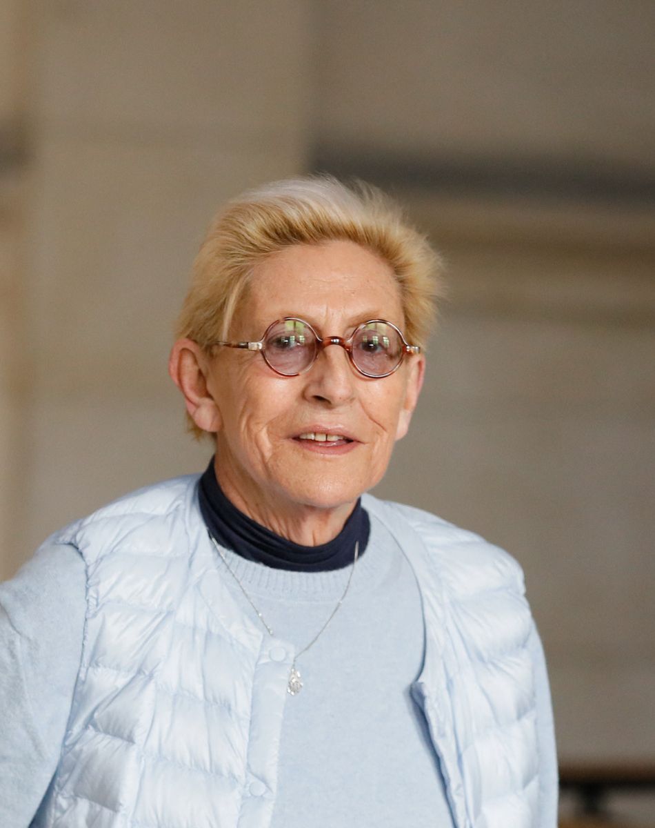 Isabelle Balkany est arrivée en retard au tribunal de Paris car elle rendait visite à son mari à la prison le 4 février 2020. © Christophe Clovis / Bestimage
