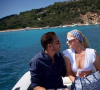 Paris Hilton et Carter Reum en vacances en Corse en septembre 2021.