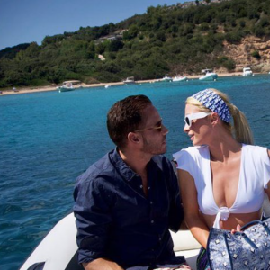Paris Hilton et Carter Reum en vacances en Corse en septembre 2021.