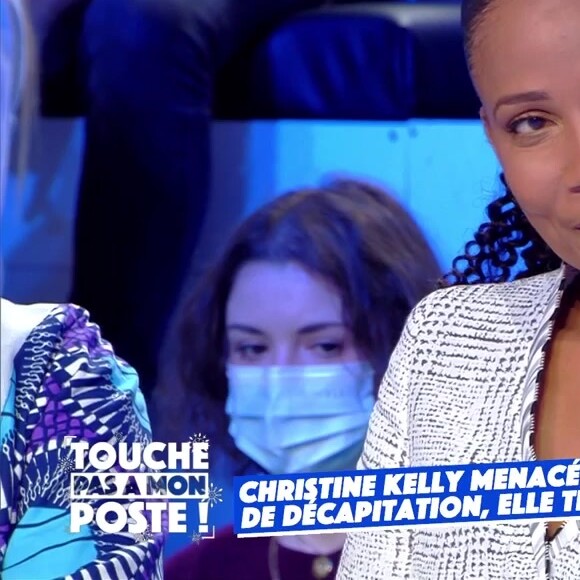 Christine Kelly sur le plateau de "Touche pas à mon poste".